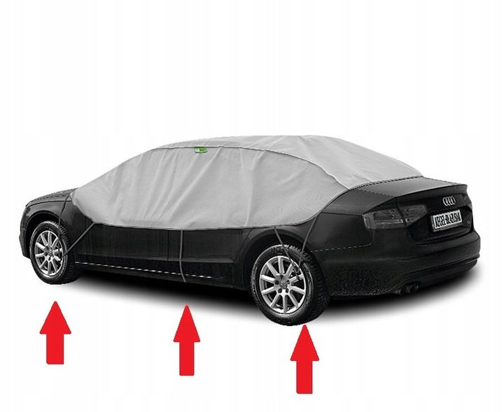 OPTIMAL half-garage UV protection sun tarpaulin L-Limousine ROVER 45