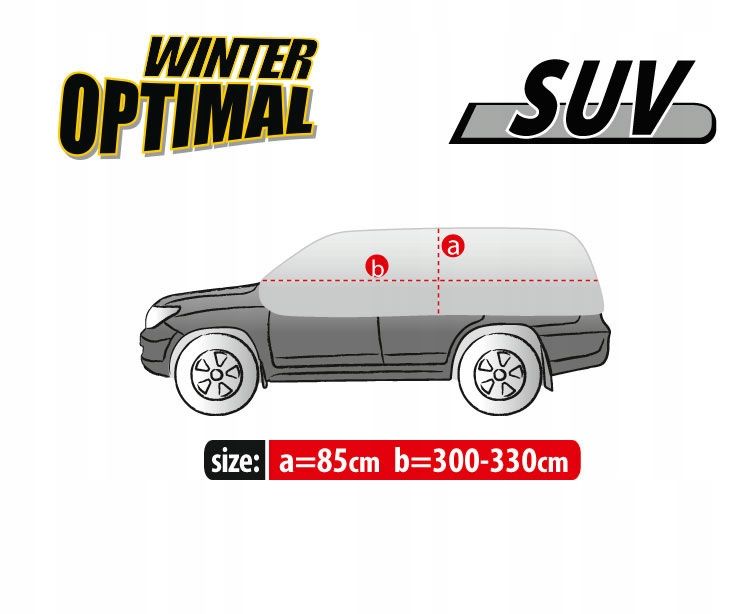 OPTIMAL Halbgarage Frostschutz Schutz Sonnenplane SUV für Volvo XC 60 II